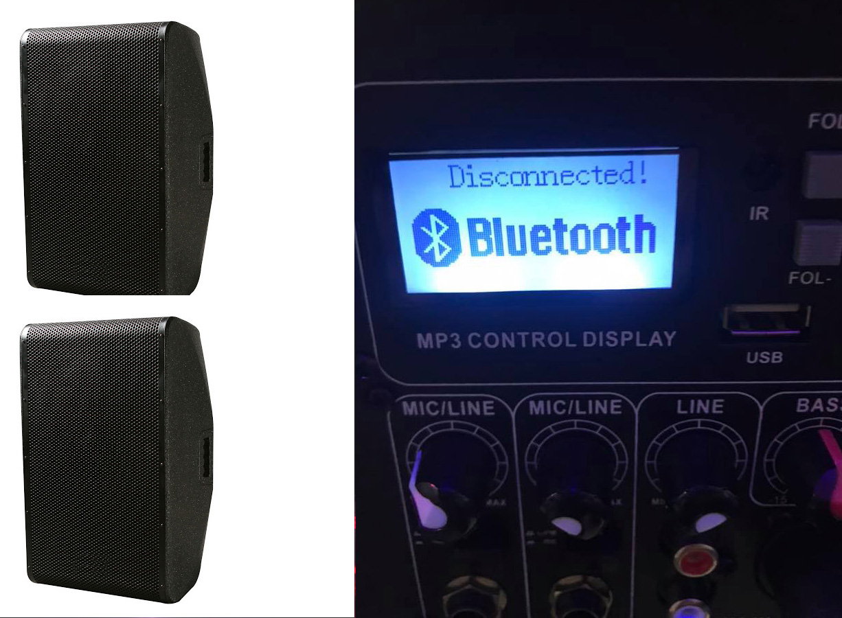 Speaker Hire Bluetooth DJ speaker