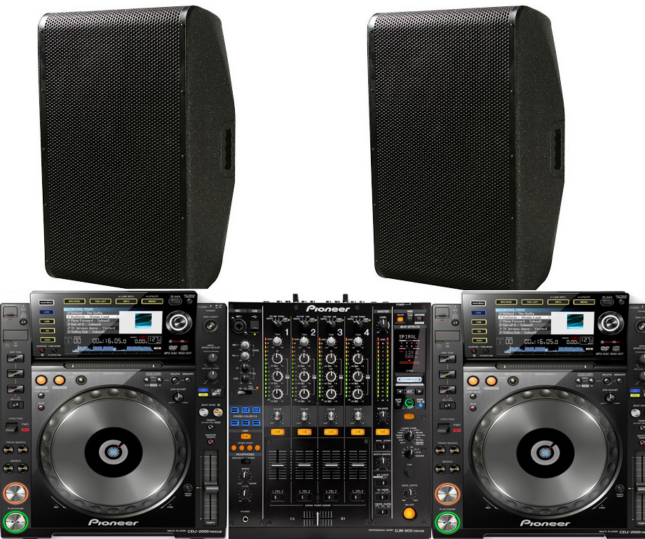 CDJ2000NXS and DJM 900NXS Hire